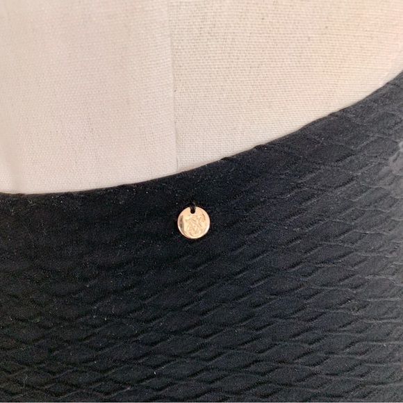 Victoria’s Secret Black Textured Cut-Out Swim Dress - Picture 11 of 13